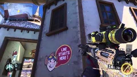 CoD Black Ops 3 - NEW on Top of Map Glitch on Splash + How to get out of Wallbreaches!