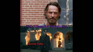 Rick Grimes Vs The Governor