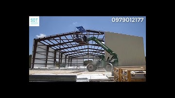 Thi công nhà xưởng, nhà thép tiền chế với hơn 10 năm kinh nghiệm