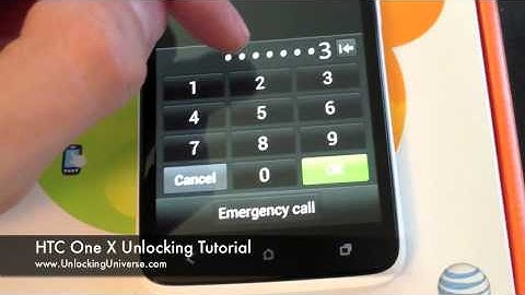 How to Unlock HTC One X for all Gsm Carriers using an Unlock Code