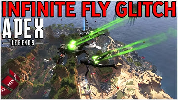 INFINITE FLYING GLITCH Apex Legends! GAME BREAKING FLYING GLITCH