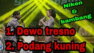 Dewo tresno dan Podang kuning . Vokal : Niken dan Bambang 🎤🎤.      #niken #campursari 