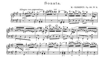 Clementi: Sonata Op. 26 No. 2 in F sharp minor - Luciano Sgrizzi, 1963 - MHS 1550