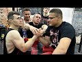 Schoolboy vs akimbo 69  arm wrestling fight 2023