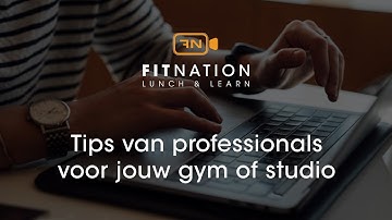 Lunch & Learn webinar - de optimale marketingmix | Virtuagym