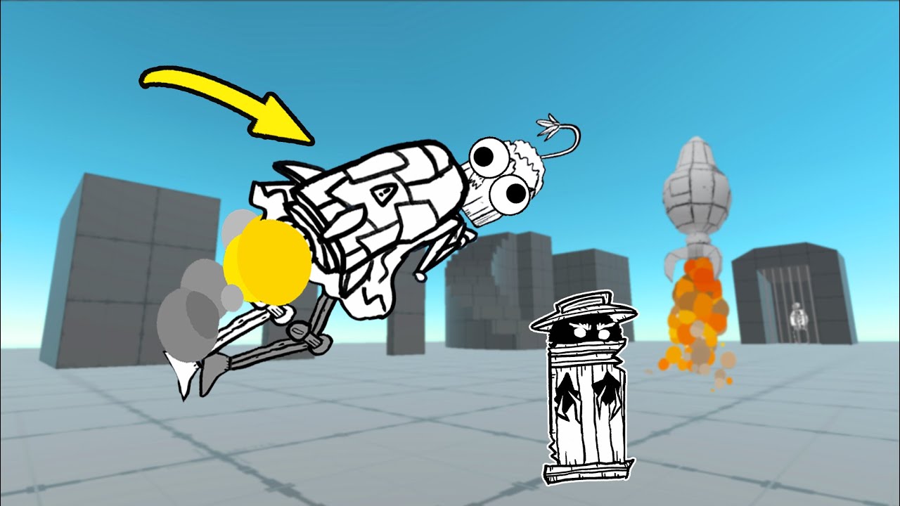 Adding a Trash Monster and Mechanics to my 2.5D Game... Devlog 02