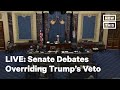 Senate Debates Overriding Trump's Veto, Increased Stimulus Checks | LIVE | NowThis