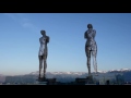 Ali and Nino, Man and Woman, the Statue of Love sculpture in Georgia Mp3 Song