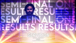 GERVision Song Contest 2022 - 1st Semi-Final - Qualifier's Announcement