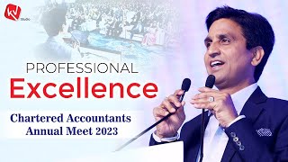 Dr Kumar Vishwas addressing Chartered Accountants at Annual Meet 2023 screenshot 2