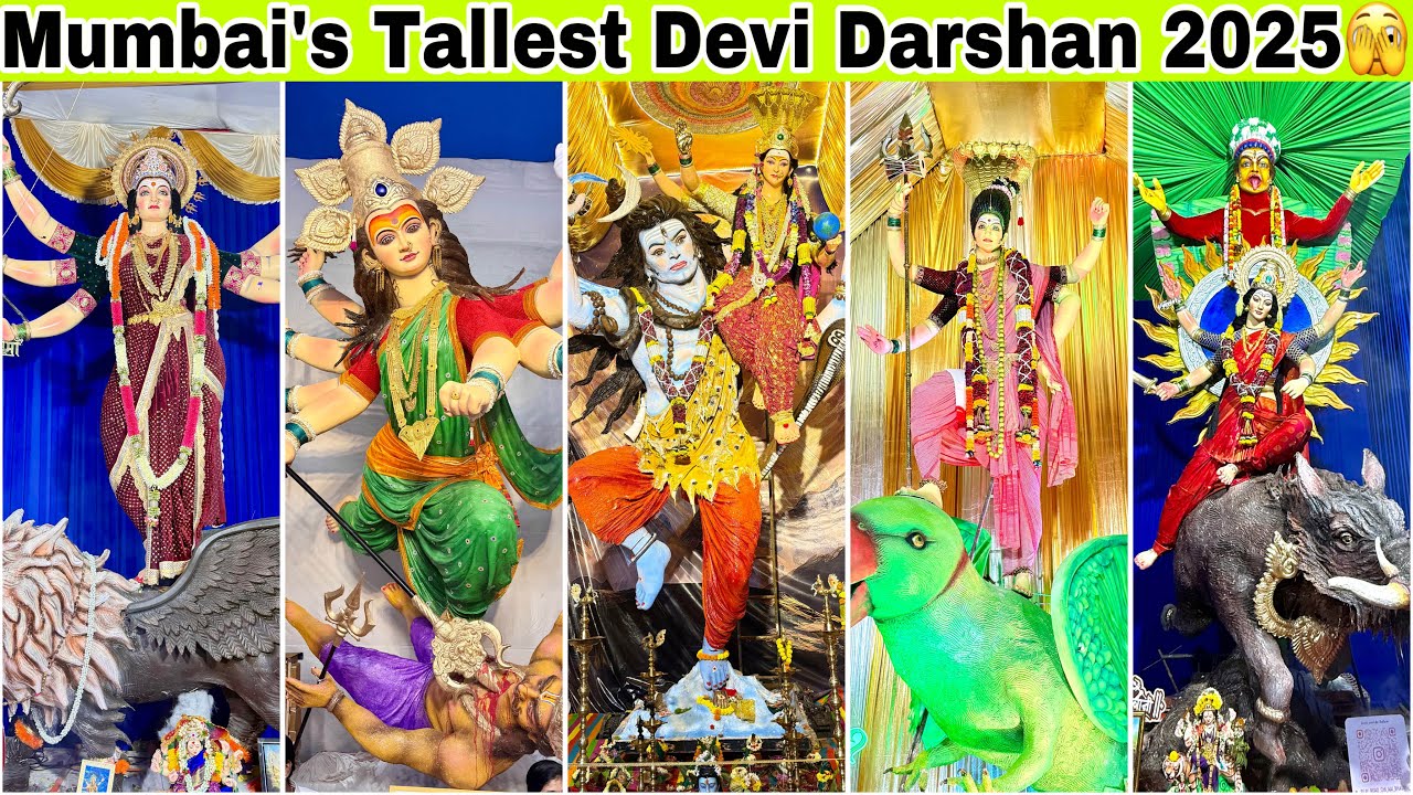 Mumbai’s Tallest Devi Murti Darshan 2025 😱 || Reay Road All Devi ...
