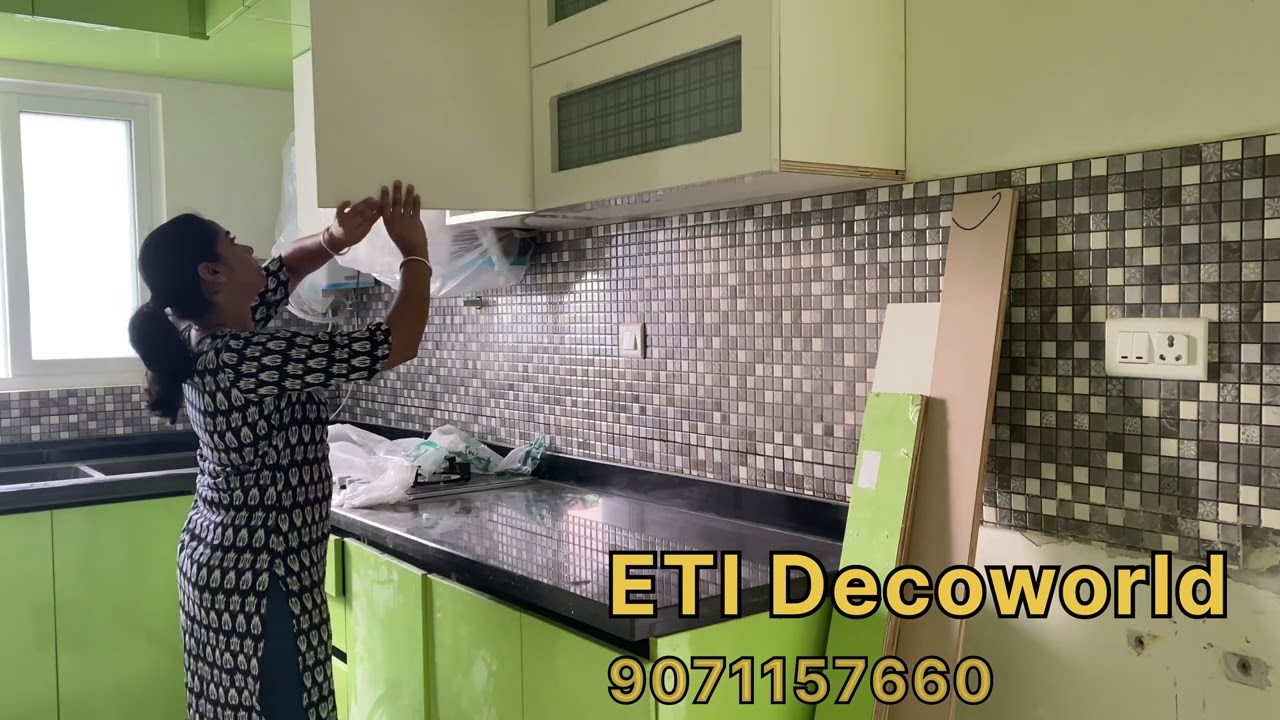 Small space more storage 2 BHK apartment interior | Bren Northern Lights project