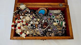 BEST YouTube JEWELRY UNBOXING EVER! LOTS of Sterling, Amethyst & MORE! Thrift with me!