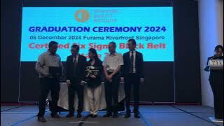 SQI 2024 Graduation #3 Cert Presentation #quality #singapore #operationalexcellence