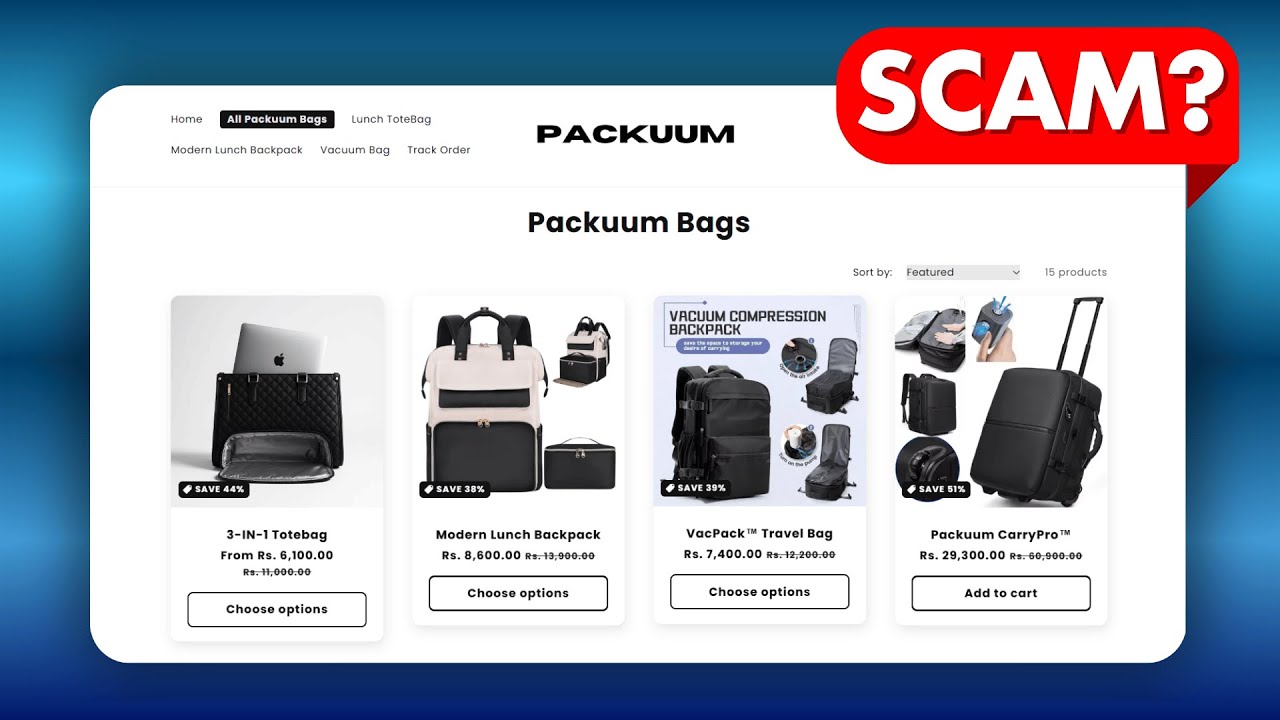 Обзор Packuum Bags — закон или обман?