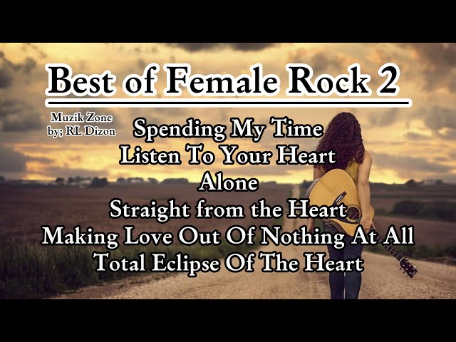 Best of Female Rock Love songs 2 class=