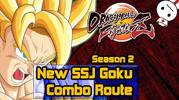 DBFZ Season 2: SSJ Goku New Combo Route