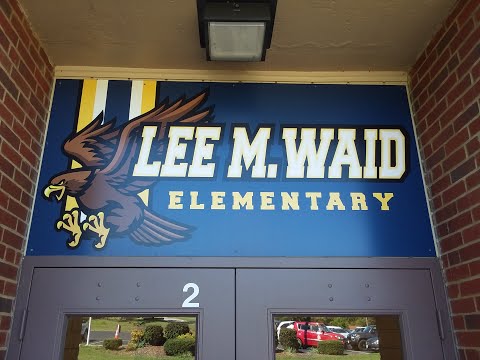Lee M. Waid Elementary School "Old Car Day"  5-5-25 . . Rocky Mount VA