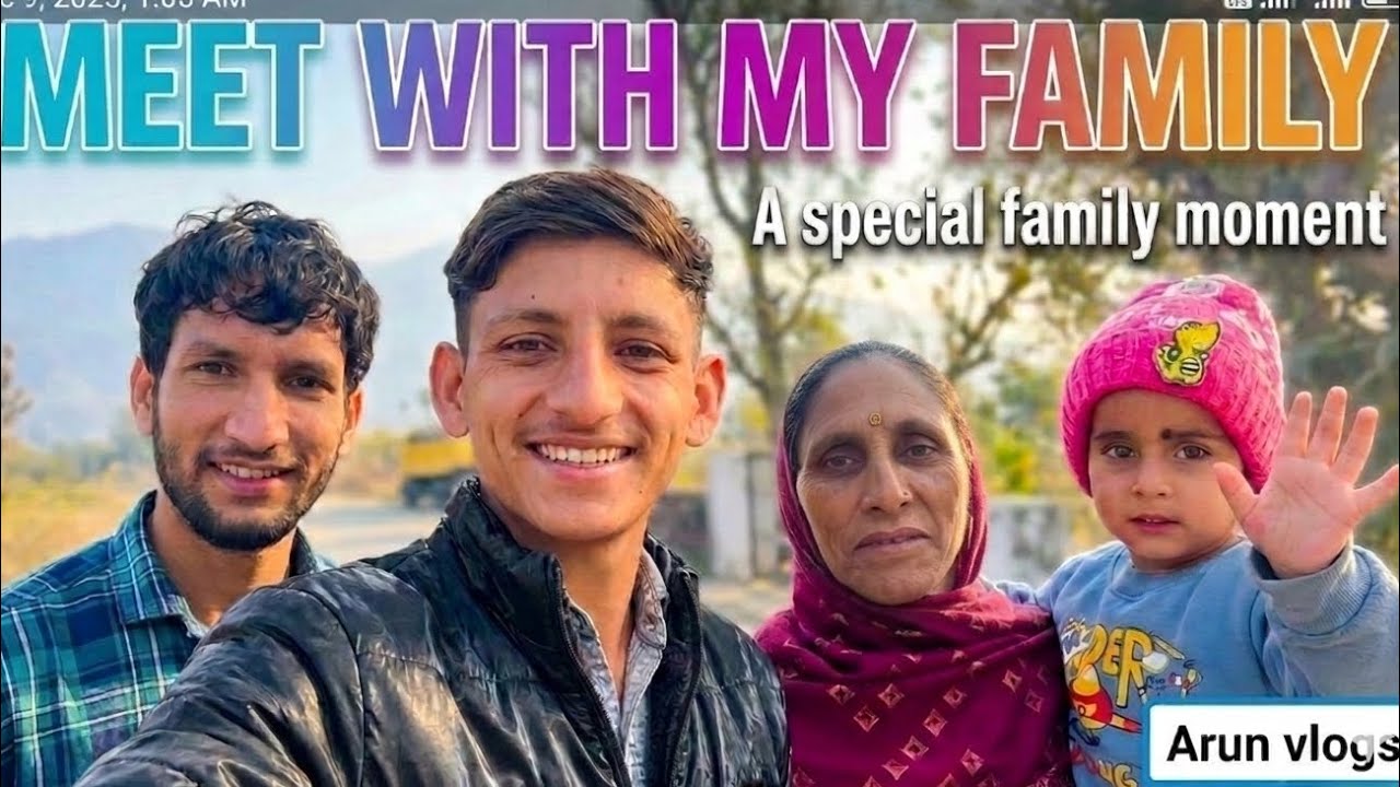 My Family Finally Appeared in My Vlog! 😍 | A Day I Will Never Forget | Arun vlogs 