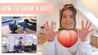 How to GROW a BUTT | Full Glutes Tutorial