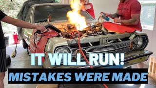 AMC Hornet ENGINE SWAP Part 3 | 360 engine break in didn't exactly go as planned...