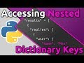 Python - Accessing Nested Dictionary Keys