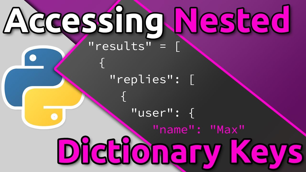 Python Parse Nested Dictionary