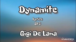 Gigi De Lana cover ~ Dynamite ~ BTS  ~ Lyrics