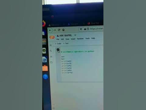 Arithmetic operators in python - YouTube image.
