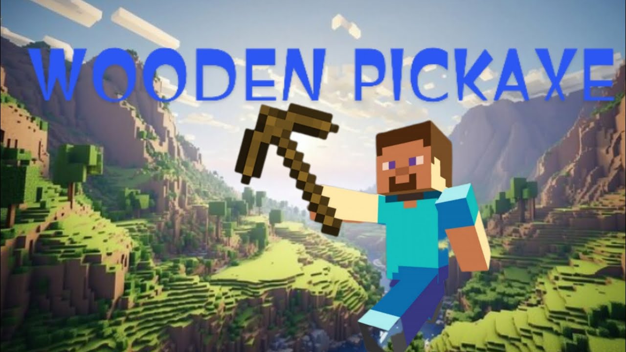 HOW MANY BLOCKS CAN A WOODEN PICKAXE MINE viralvideo minecraft how-many-blocks-can-a-wooden-pickaxe-mine-viralvideo-minecraft