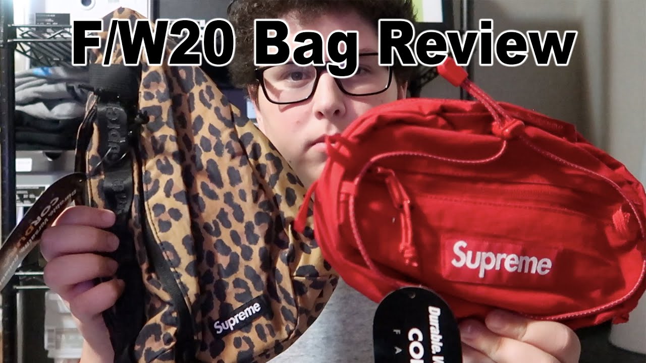 SUPREME FW20 IN DEPTH SLING/WAIST BAG REVIEW - YouTube