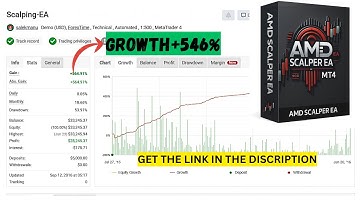 AMD Scalper EA MT4 | AI-Powered Forex Scalping Robot for US30