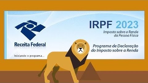 IRPF 2023 - Como baixar e instalar o programa da receita federal
