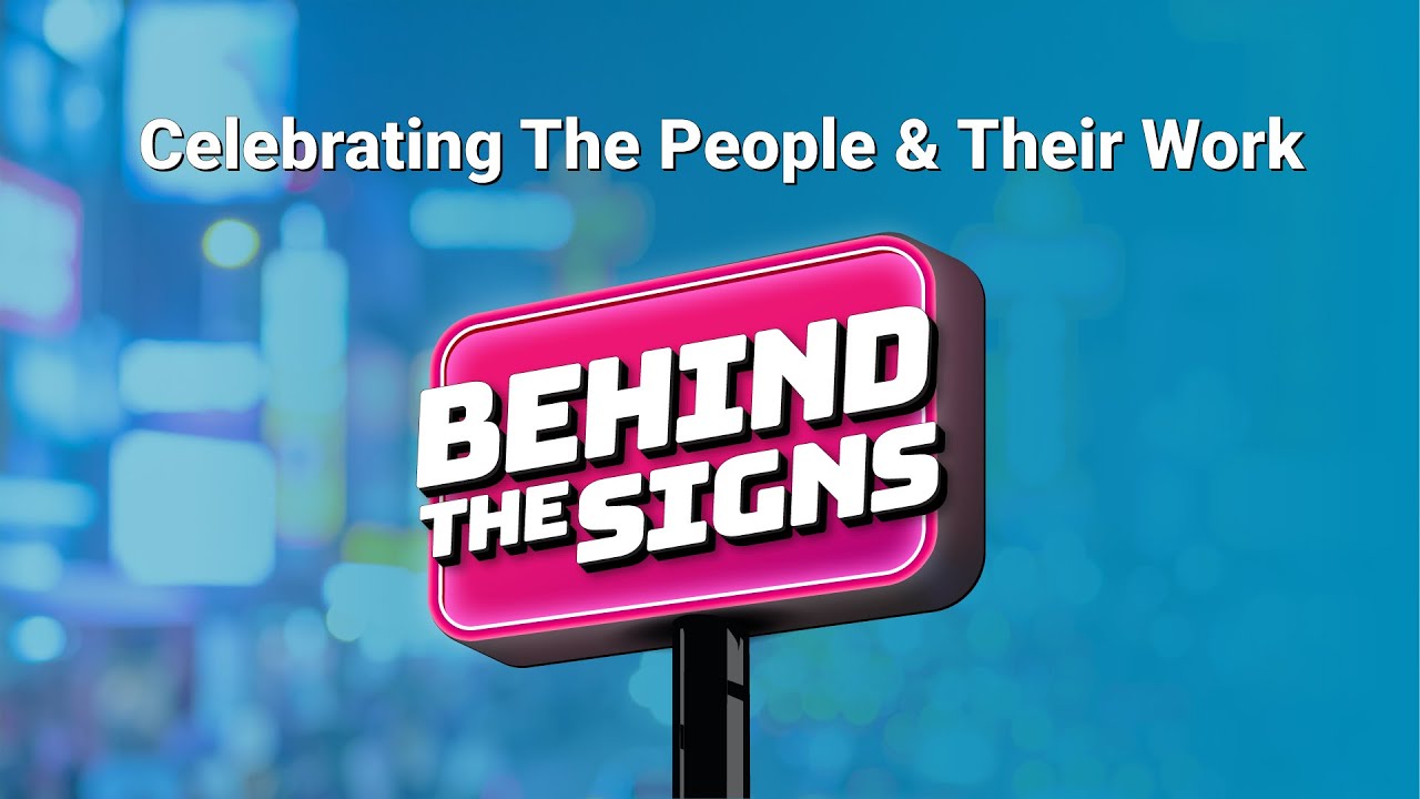 Behind the Signs Sign Shop Tours Trailer