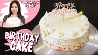 MAKE YOUR OWN BIRTHDAY CAKE!
