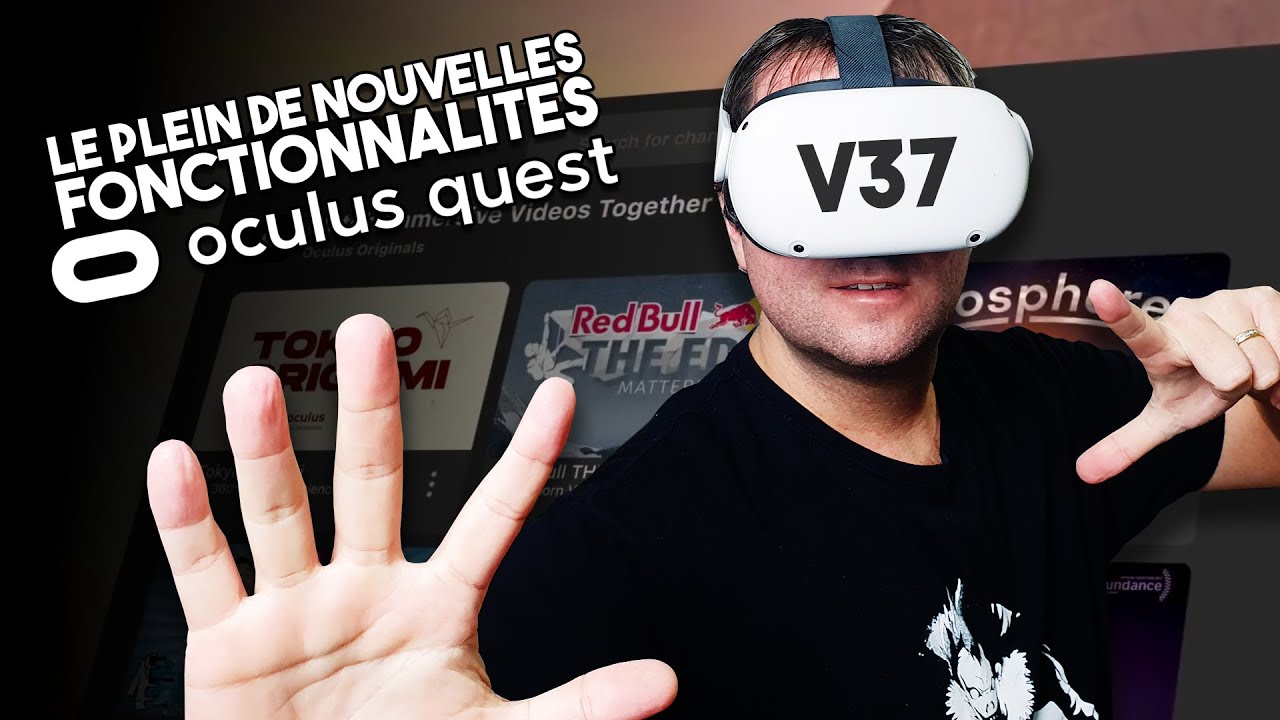 META QUEST 2 v37 : les nouveautés ! Un 1er pas dans le HOME du METAVERSE Horizon !