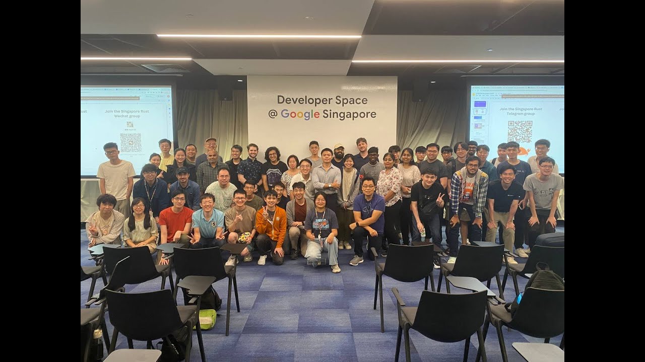 Rust Meetup @ Google dev Space - 20 Oct 2023 - YouTube