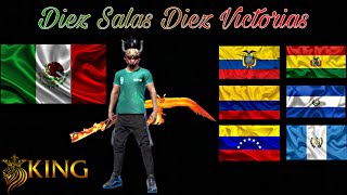 ESPECIAL 10 VICTORIAS DEL INVICTO MEXICANO CHEETMEX (Adrián) DE LA SERIE THE KING OF PVP FREE FIRE