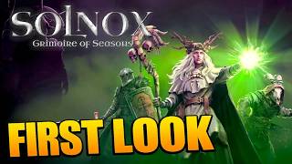 Solnox - Grimoire of Seasons - Gameplay