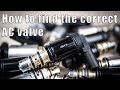 How to find the correct replacement  AC valve for your vehicle