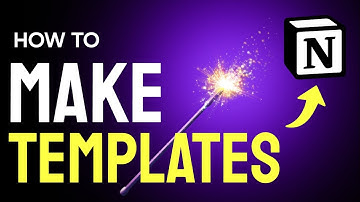 How to Make Notion TEMPLATES (Step by Step) 2025