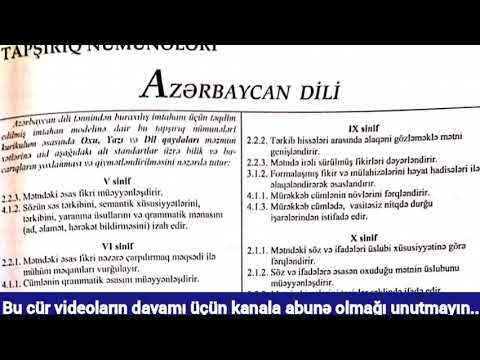 Video: İmtahan Tərkibində Fikrinizi Necə əsaslandırmaq Olar? Tərbiyə