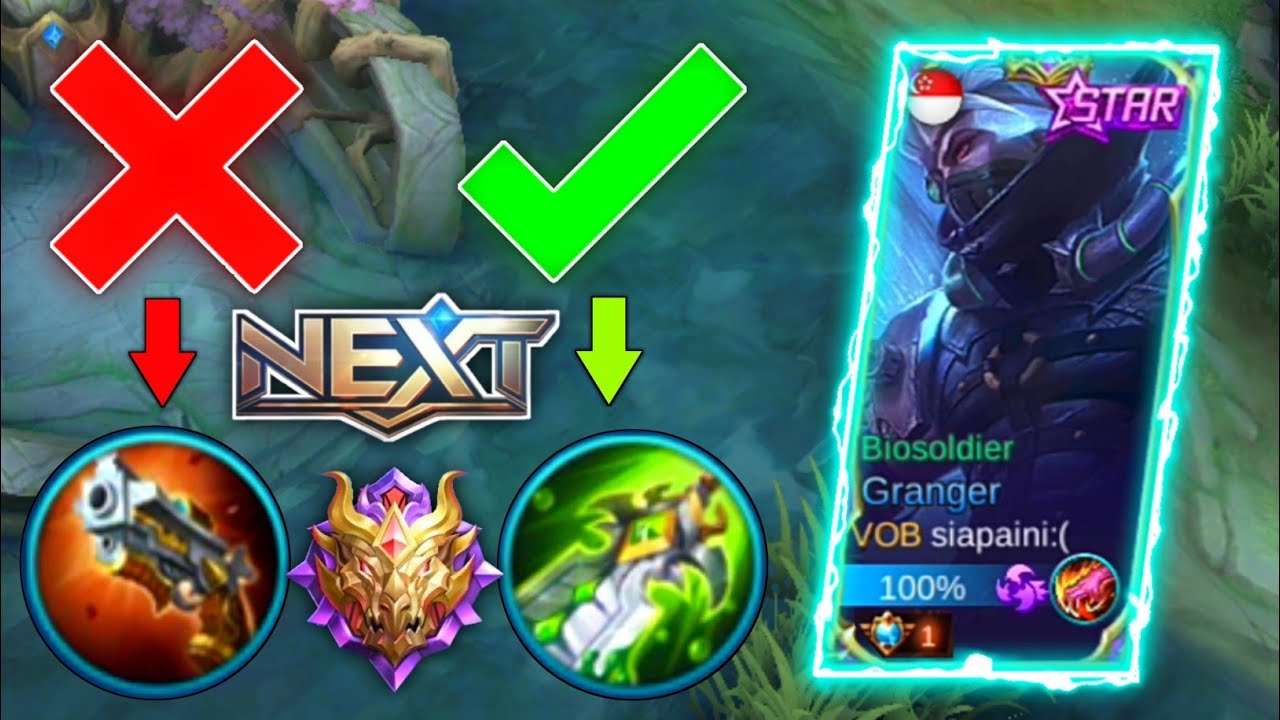 GRANGER BEST BUILD 2021 "INSANE DAMAGE!" Top 1 Global Granger Build | Granger Gameplay | MLBB