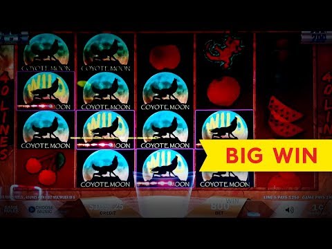Winner's Choice 2 - Coyote Moon Slot - BIG WIN BONUS!