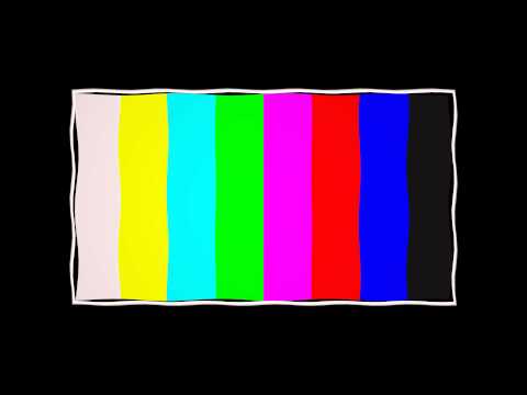 4K UHD Bubbly Color Bars Animation Footage