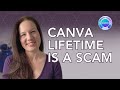 Canva Lifetime is a Scam (and what to do if you have an illegal Canva account)