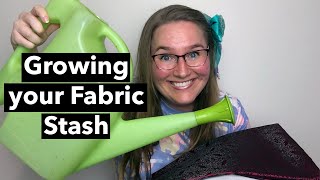 How to Grow your Fabric Stash + Unboxing/ fabric haul
