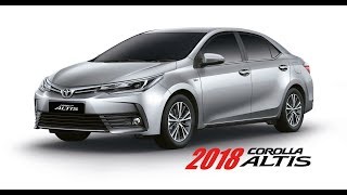 เปิดตัวรุ่นใหม่-ราคา 2018 Toyota Altis 1.8S และ 1.8V มาพร้อมระบบ T-Connect Telematics