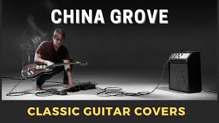 Video thumbnail of "Doobie Brothers - China Grove Guitar Solo Cover"