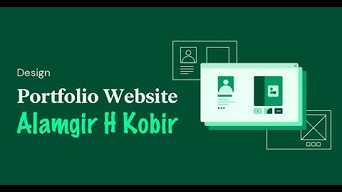 Build your own Portfolio Website || Alamgir H Kobir